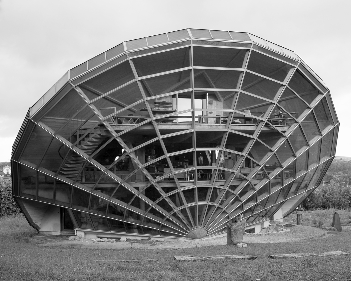 Marie Quéau / Odds and Ends Héliodome (Maison solaire passive), Cosswiller, 2014